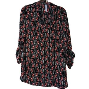 NY Collection Floral flowy top